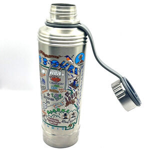 Missouri Tumbler Stainless Steel Thermal Travel Catstudio KCMO 18 Ounces